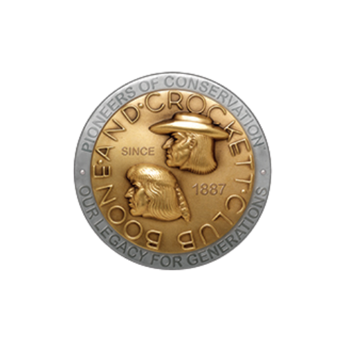 Boone and Crockett, one of Teron's partners in hunting and wildlife conservation